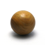Boßelkugel aus Pockholz