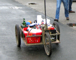 Boßelkugel Bolerwagen