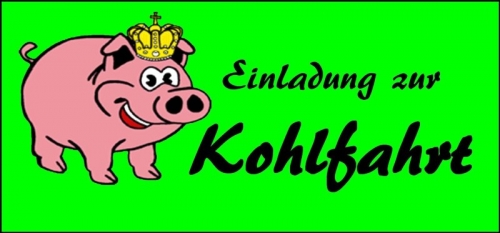 Kohlfahrt Einladung Geburtstag Basteln 2020