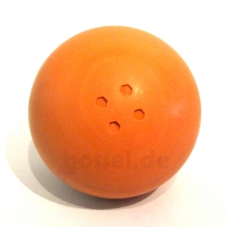 Boßelkugel gummi 10.5cm orange (Hobby)