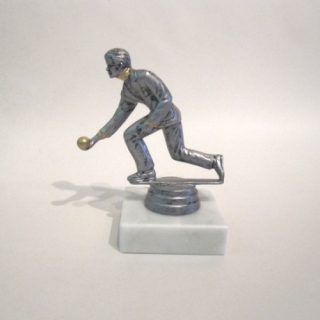 Boßlerfigur resin Herren