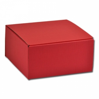 Geschenk-Box rot 25x25x12cm