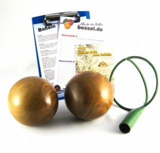 Pockholzboßelkugel - Set