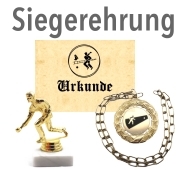 Siegerehrung Urkunden