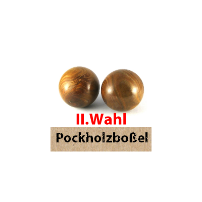 Boßelkugeln aus Holz (II. Wahl)