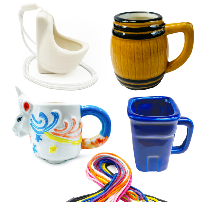 Witzige Schnapsgläser