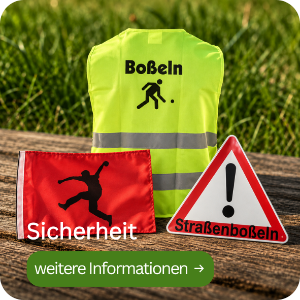 Boßeln Sicherheit