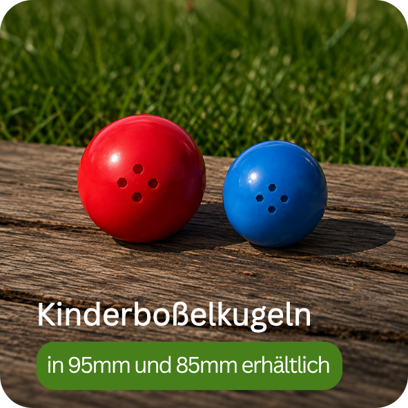 Boßelkugeln für kinder in 95mm und 85mm