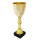 Pokal gold Ø120 H340mm Marmor schwarz 90x30