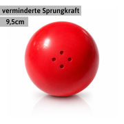 Boßelkugel für Kinder 9.5cm rot verminderte...