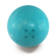 Schwimmende Boßelkugel gummi 10.5cm türkis...