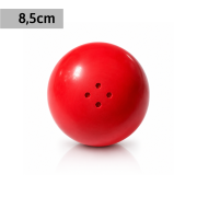 Boßelkugel für Kinder 8.5cm rot (Hobby)