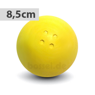 Boßelkugel für Kinder 8.5cm gelb (Hobby)