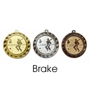 Medaille Brake 70mm 9175