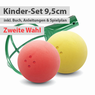 Kinder-Set - 2 Boßelkugeln 9,5cm (II.Wahl)