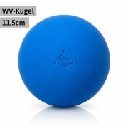 Boßelkugel aus Gummi WV 11,5cm blau 800g (HALLE)