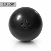 Boßelkugel gummi 10.5cm schwarz (Hobby)