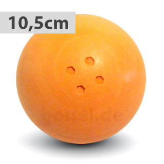 Bo&szlig;elkugel gummi 10.5cm orange (Hobby)