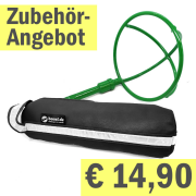 Zubehör-Angebot (Gardena-Kraber und Ledertasche)