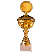 Pokal gold 27,3cm Ø10cm E1541
