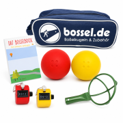 1a - Angebot mit 2 Boßelkugeln + Kraber + Tasche +...