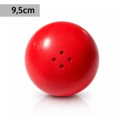Boßelkugel für Kinder 9.5cm rot (Hobby)