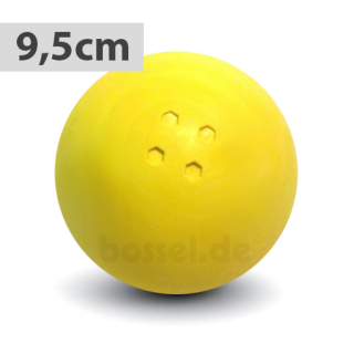 Boßelkugel für Kinder 9.5cm gelb (Hobby)