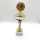 Pokal Lars 28,0 cm gold/blau Marmor 65x30