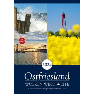 2024 Kalender Wolken, Wind und Weite