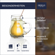 Stölzle Oberglas Williams Pure, 40 ml - mit weißen Bändern