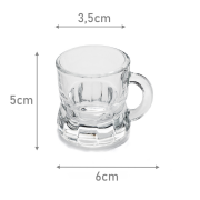 Schnapsgläser Schnapsglas 2cl mit Henkel 30770 2.Wahl