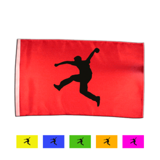 Fahne, Flagge 45x30 mit Boßler für Boßelkraber