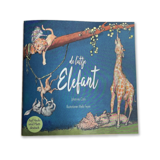 De lüttje Elefant - Plattdeutsches Kinderbuch von J. Carls (zweisprachig)