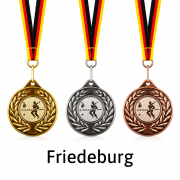 Medaille Friedeburg 50mm 9342 Boßeln