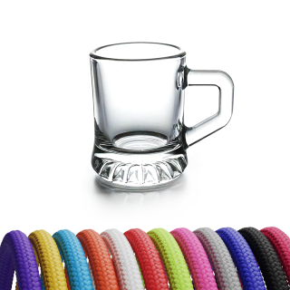 Schnapglas zum Umhängen, am Band