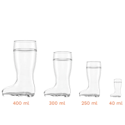 Stölzle Oberglas Bierstiefel 40ml Mini Stiefel 4cl