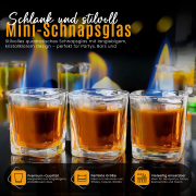 Carlso - Schnapsglas - Schnapsgläser, Shotgläser, Kurzengläser - 4cl - 30830