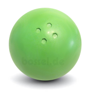 Boßelkugel gummi 10.5cm grün (Hobby)  2.Wahl