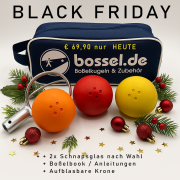 BLACK FRIDAY - 3 Kugeln + Kraber + Tasche +...