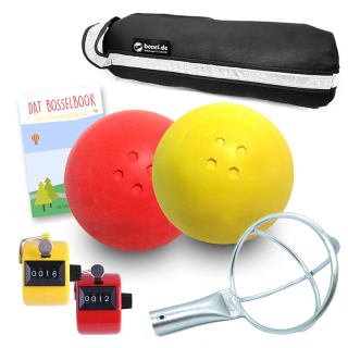 Boßelkugel-Set - 2 schwimmende Boßelkugeln 10.5cm  - ANGEBOT -