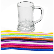 Schnapsglas 4cl zum Umhängen mit Henkel - Schnapsgläser, Shotgläser 30820 orange