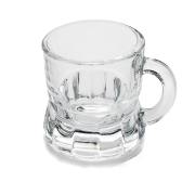 Schnapsglas mit Henkel 2cl zum Umhängen mit Kordel - Schnapsgläser, Shotgläser 30770
