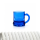 Schnapspinnchen am Band zum Umhängen, Schnapsglas, Shotglas, Schnapsgläser Blau