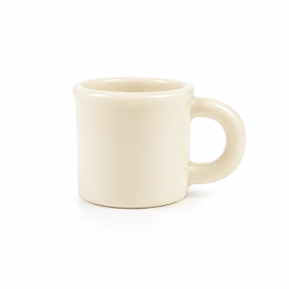Keramikschnapsglas für lustige Partys, weiß 2cl