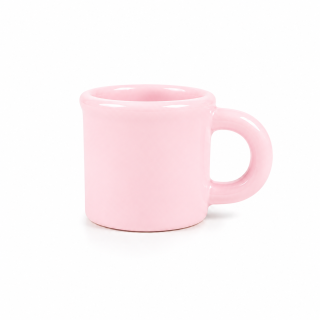 Keramikschnapsglas für lustige Partys, rosa 2cl