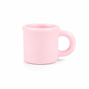 Keramikschnapsglas für lustige Partys, rosa 2cl