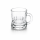 Schnapsglas mit Henkel, Shotglas, Stamper, 2cl, 30770