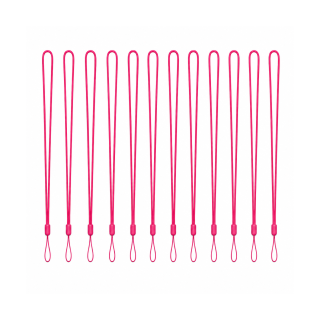 Band für Schnapsglas / Pinnchen mit Schlaufe 40cm Pink