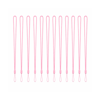 Band für Schnapsglas / Pinnchen mit Schlaufe 40cm Rosa