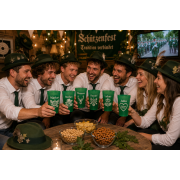 Schützenfest Partybecher mit Name, Logo oder Gesicht individuell gestaltbar